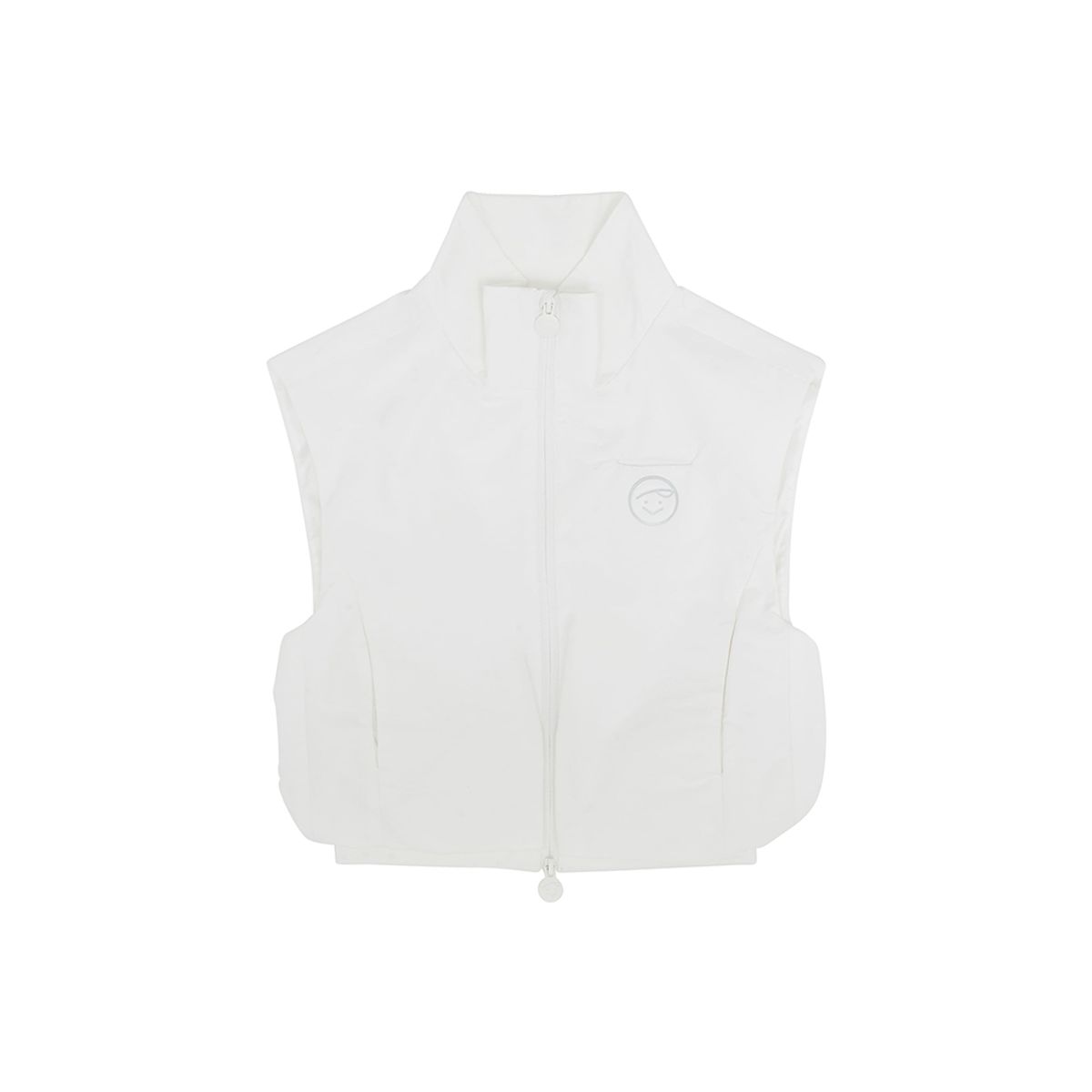 피브비(PIV’VEE) Pivvee Swing Vest Jacket (cloud white)