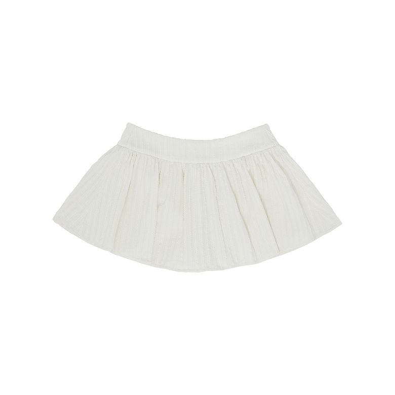 Knit mini skirt (sand beige)