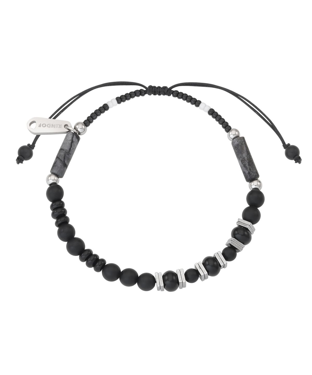 카인드오브(KINDOF) 데인 비드팔찌_블랙 Dane beads bracelet_black