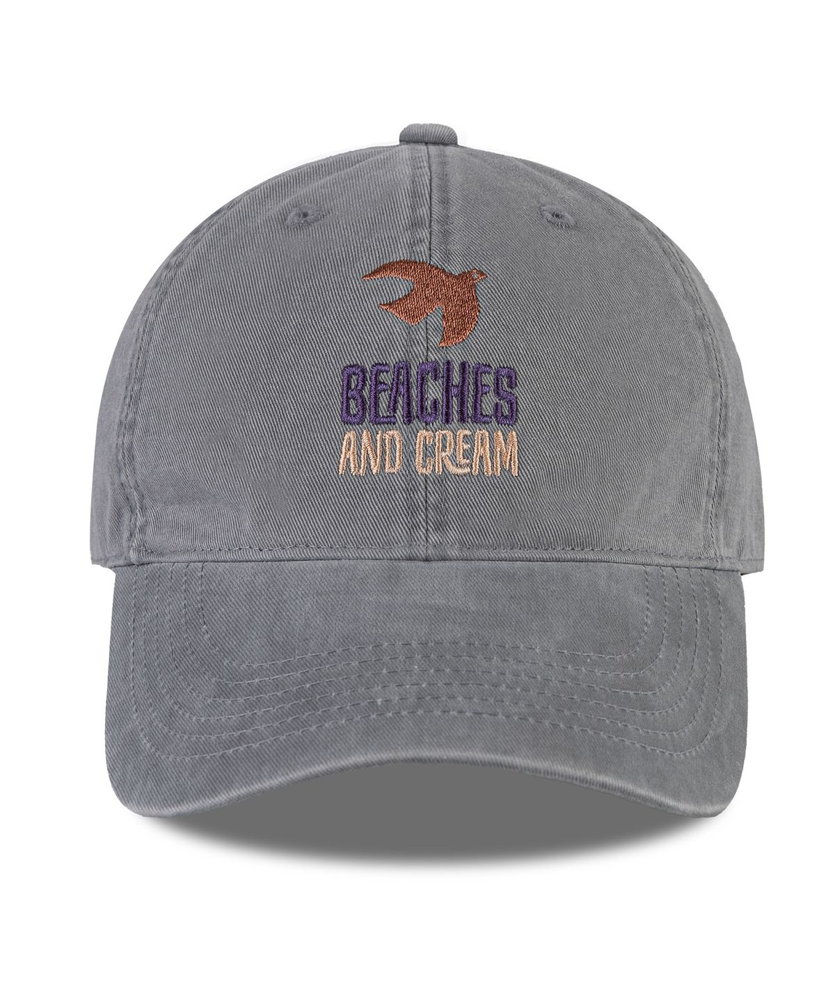 비치스앤크림(BEACHESANDCREAM) Seagull Cation Ball cap-gray