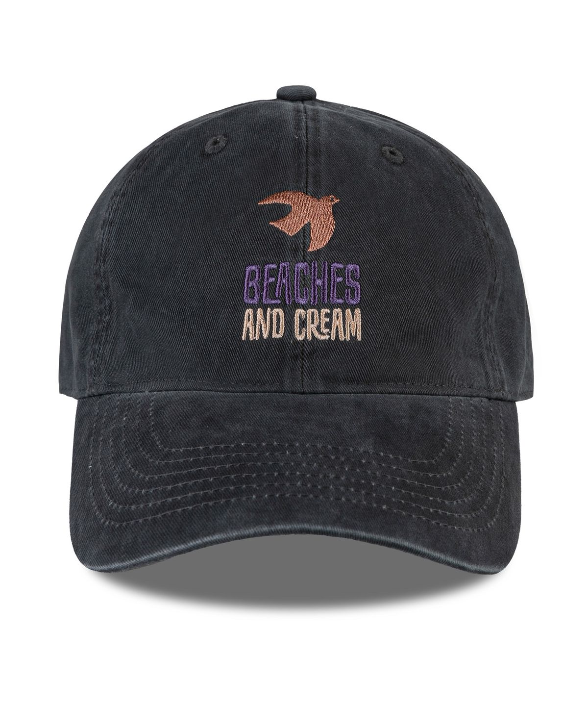 비치스앤크림(BEACHESANDCREAM) Seagull Cation Ball cap-charcoal