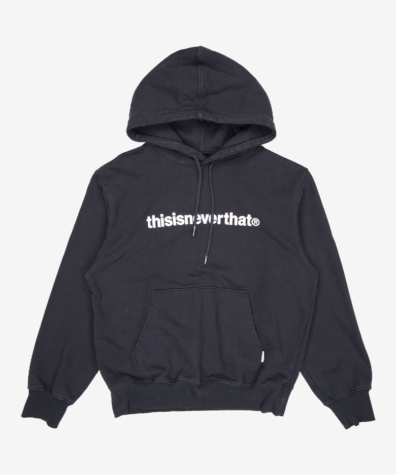 (FW21) T-Logo Hoodie - Black S