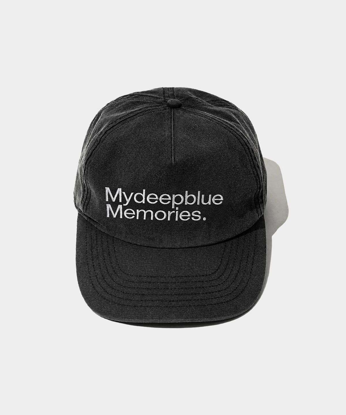 마이딥블루메모리즈(MY DEEP BLUE MEMORIES) (5 PANEL)MM MY TEXT CAP (BLACK)