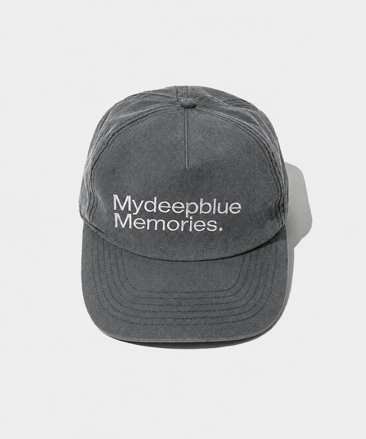마이딥블루메모리즈(MY DEEP BLUE MEMORIES) (5 PANEL)MM MY TEXT CAP (CHARCOAL)