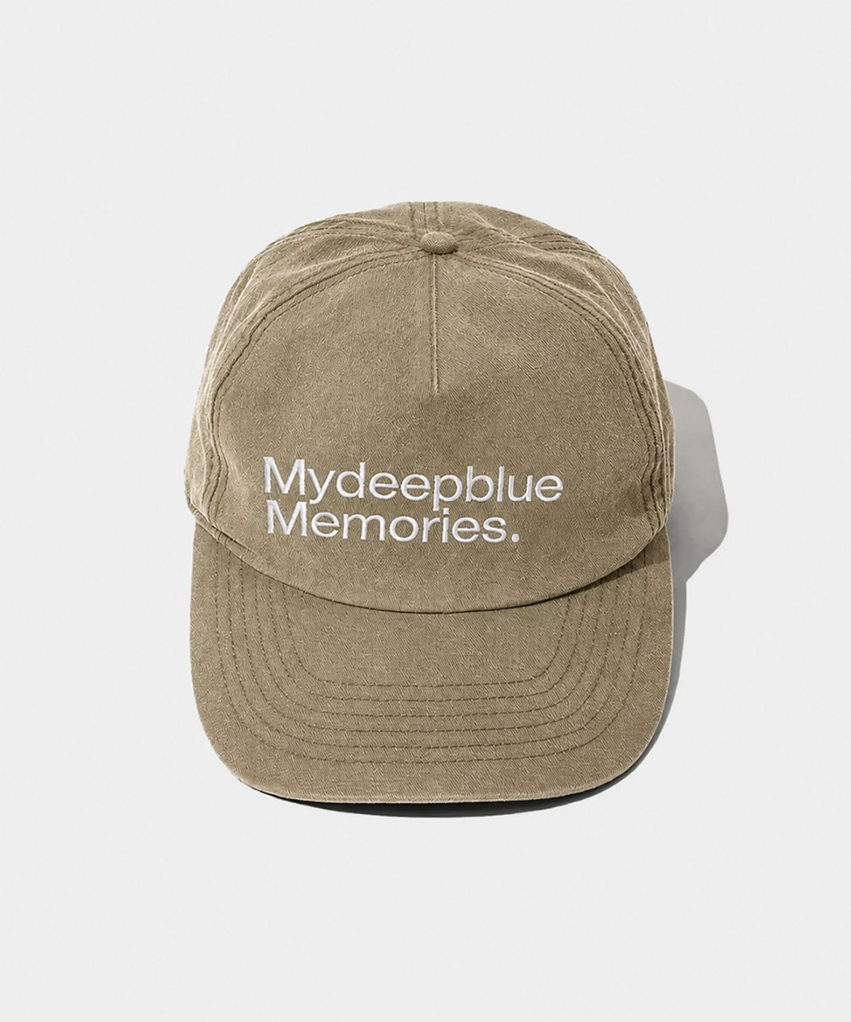 마이딥블루메모리즈(MY DEEP BLUE MEMORIES) (5 PANEL)MM MY TEXT CAP (BEIGE)