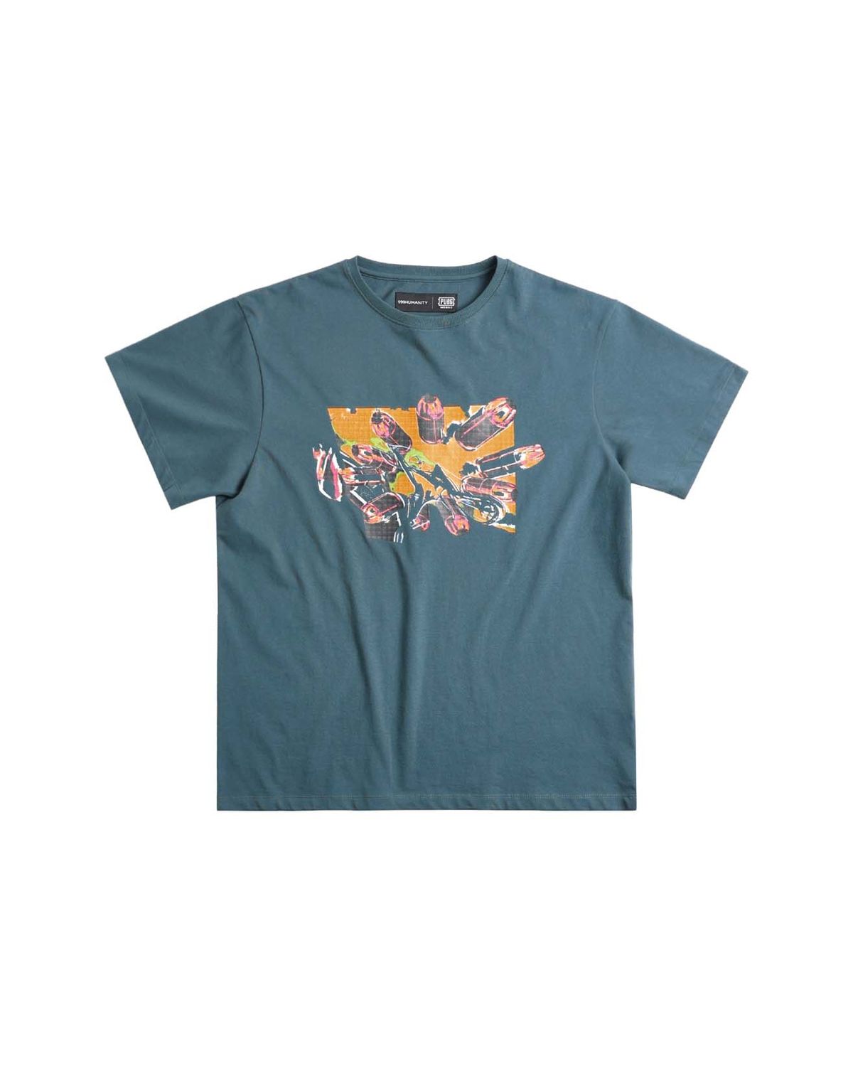 999휴머니티(999HUMANITY) 999bullet HALF TEE (KHAKI)