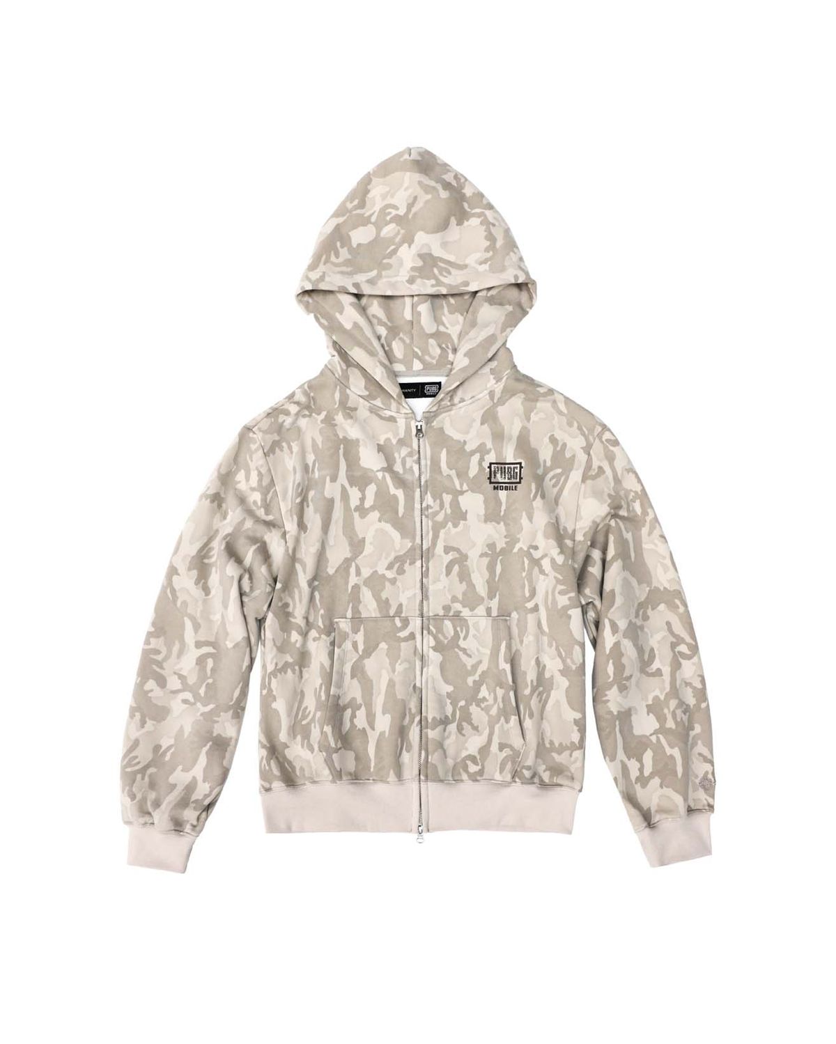 999휴머니티(999HUMANITY) 9un 9un 9un HOODED ZIP UP (CAMO BEIGE)