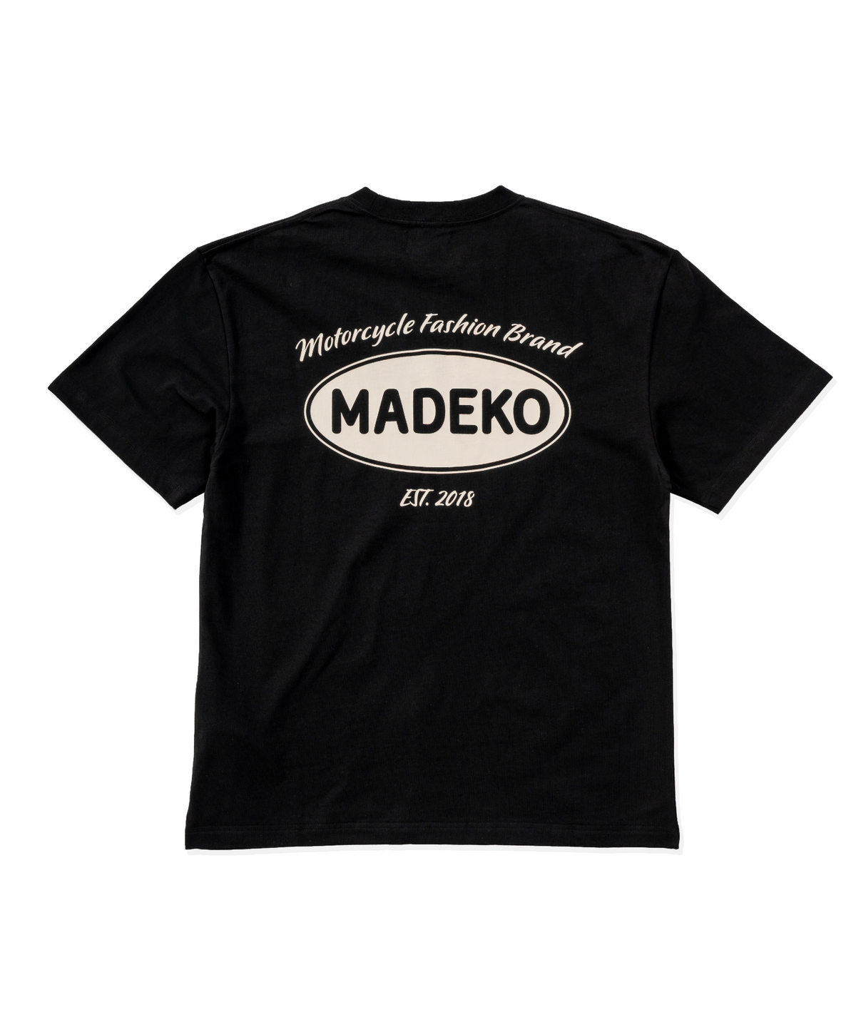 마데코(MADEKO) SIGNATURE LOGO MCB TEE_BLACK