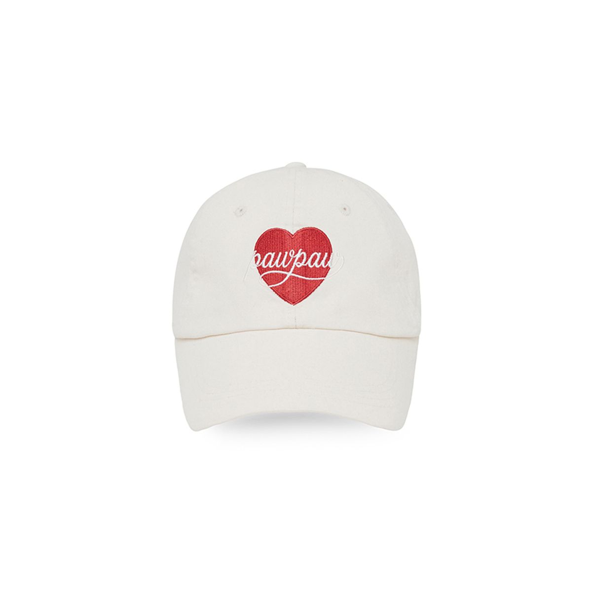 피브비(PIV’VEE) Heart Embroidered Ball Cap (sand beige)