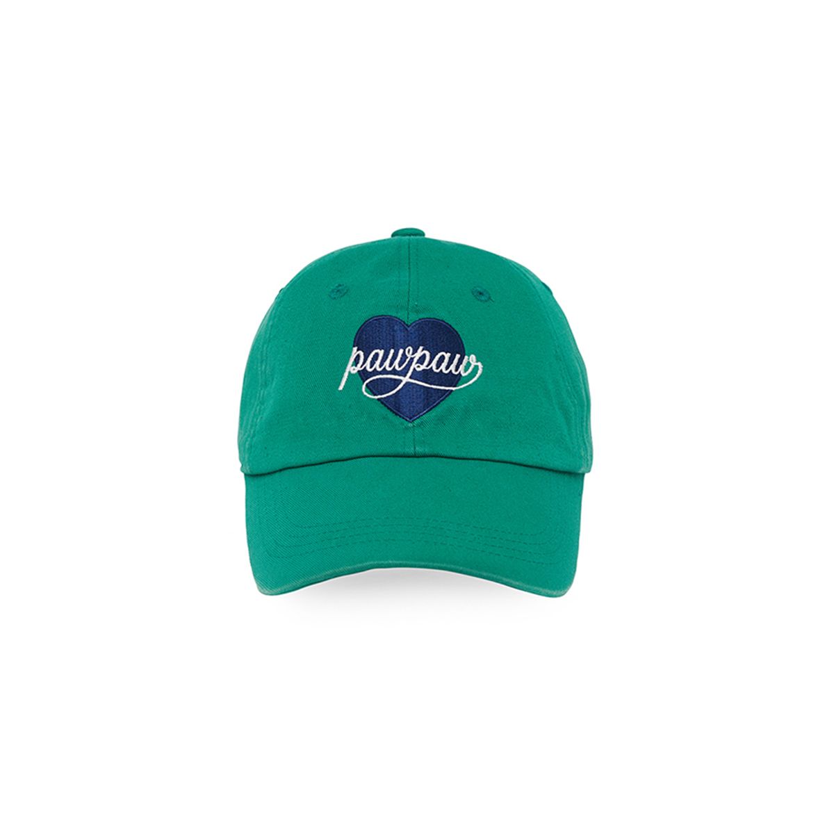 피브비(PIV’VEE) Heart Embroidered Ball Cap (pine green)