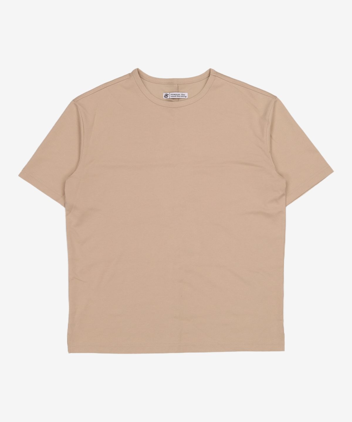 86로드(86ROAD) COMPACT HALF T-SHIRTS SAND BEIGE