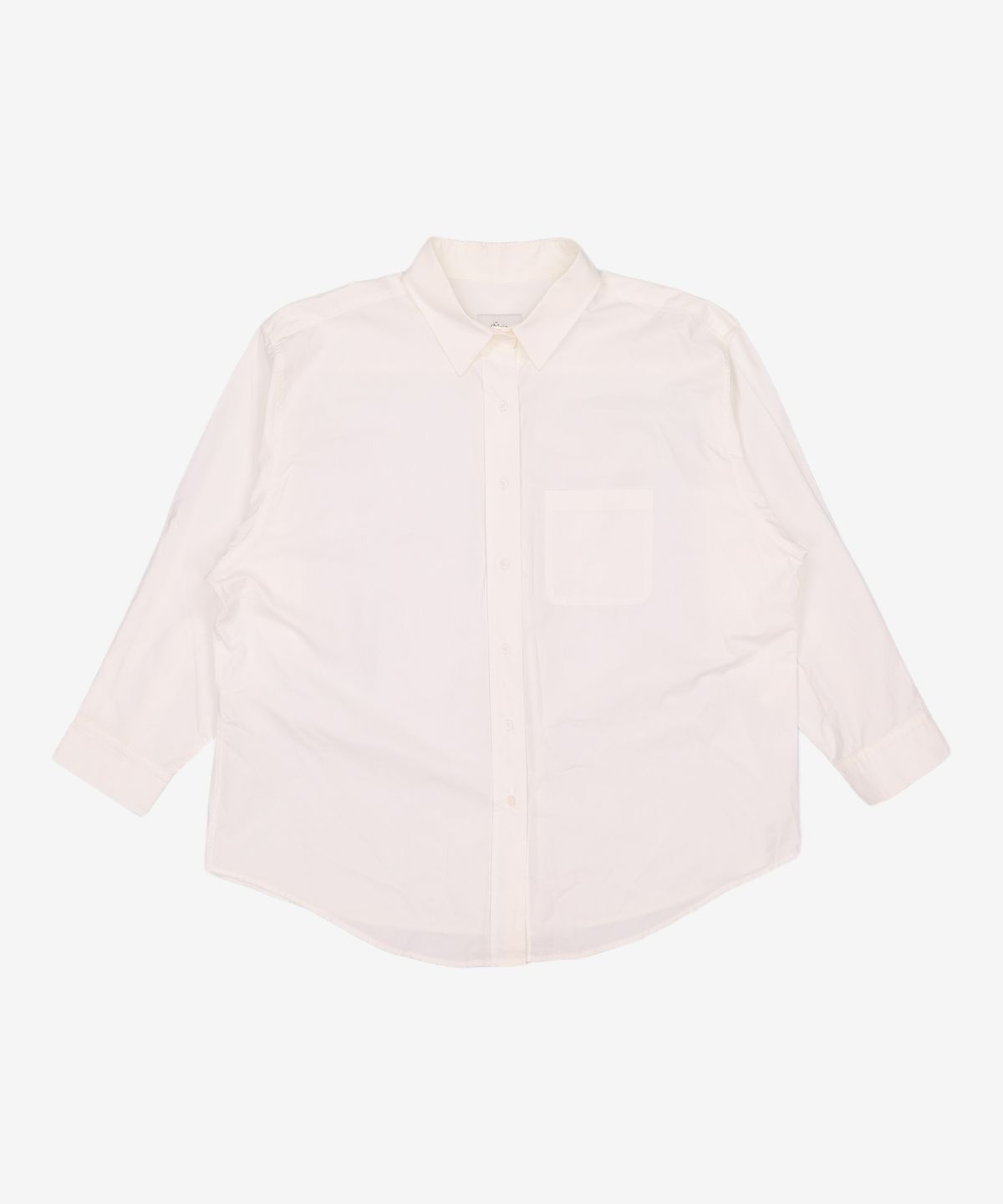 모이아(MOIA) box shirt (white) FREE