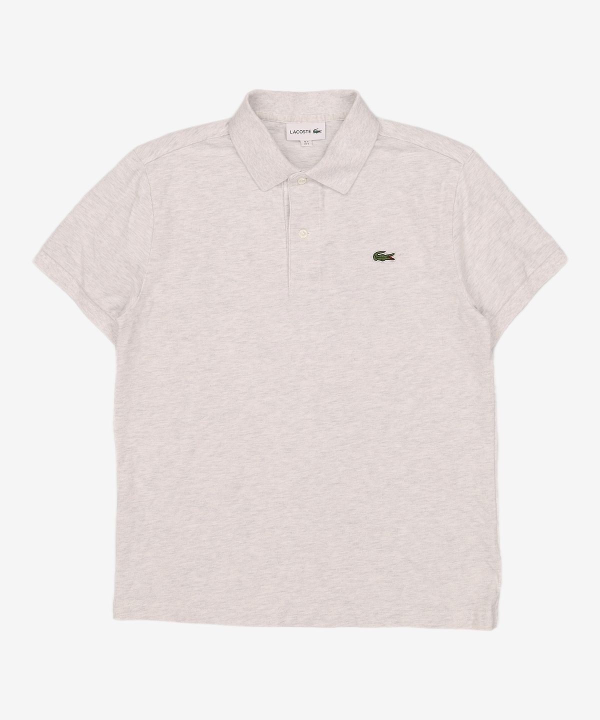 라코스테(LACOSTE) 남성 프렌치 레귤러핏 베이직 폴로 [화이트] US S