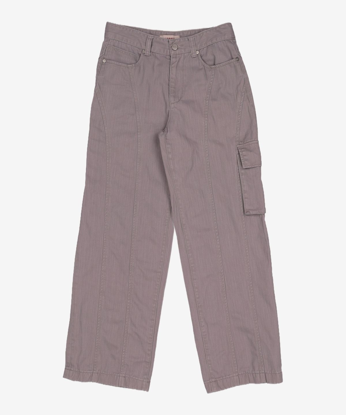 애드오프(ADDOFF) ONE POCKET IRVING WIDE CARGO PANTS GREY 46
