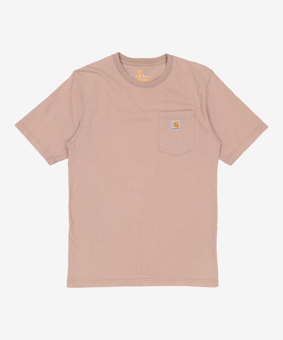 칼하트(CARHARTT) K87 워크웨어 포켓 반팔티 데져트 S