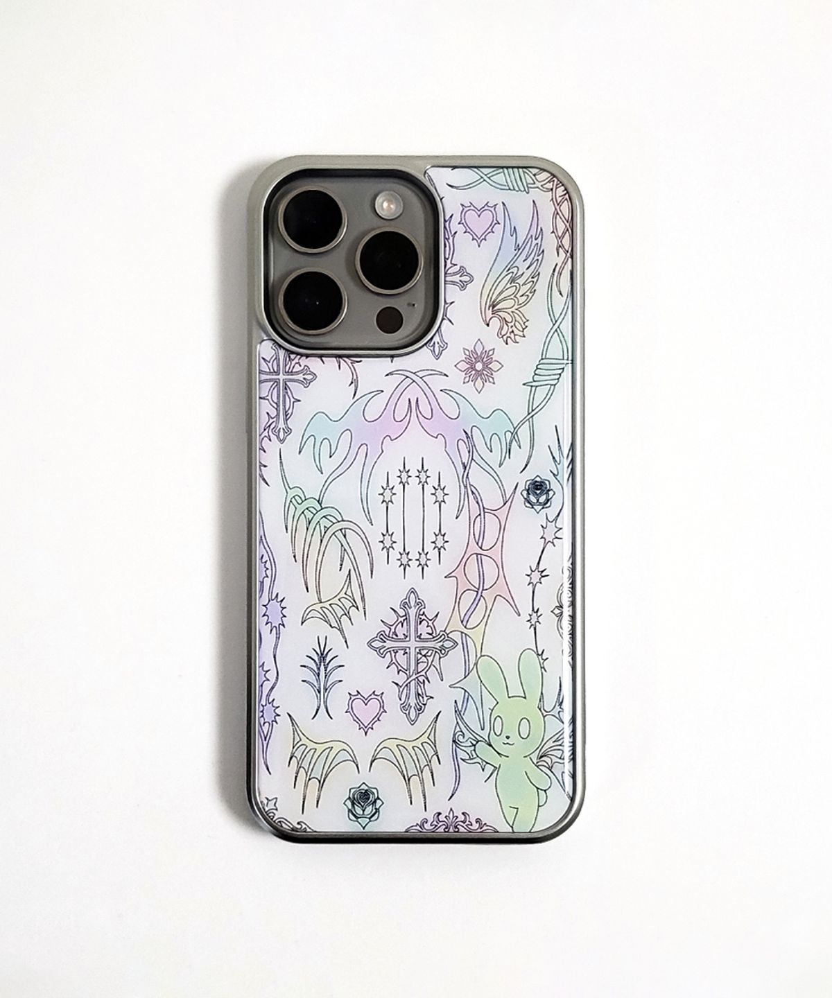 메모리즈바운더리(MEMORIESBOUNDARY) AETERNA Eternal Iconography Phone Case (SV_Epoxy/MagSafe Glass)