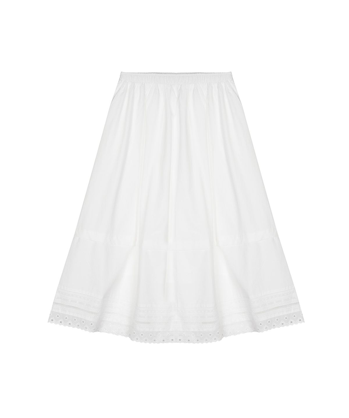 그랭드보떼(GRAIN DE BEAUTE) GAIA LACE SKRT [WHITE]