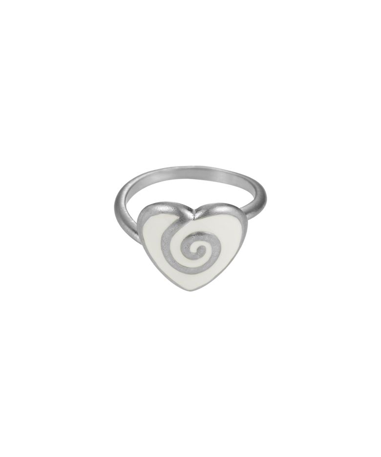 heartmaze ring-white