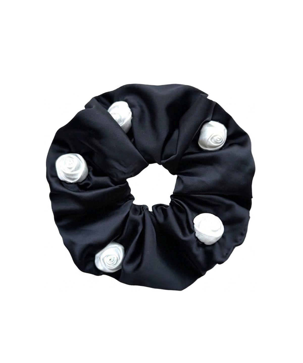 드니니(DNINI) Rosy hair scrunchie(White)