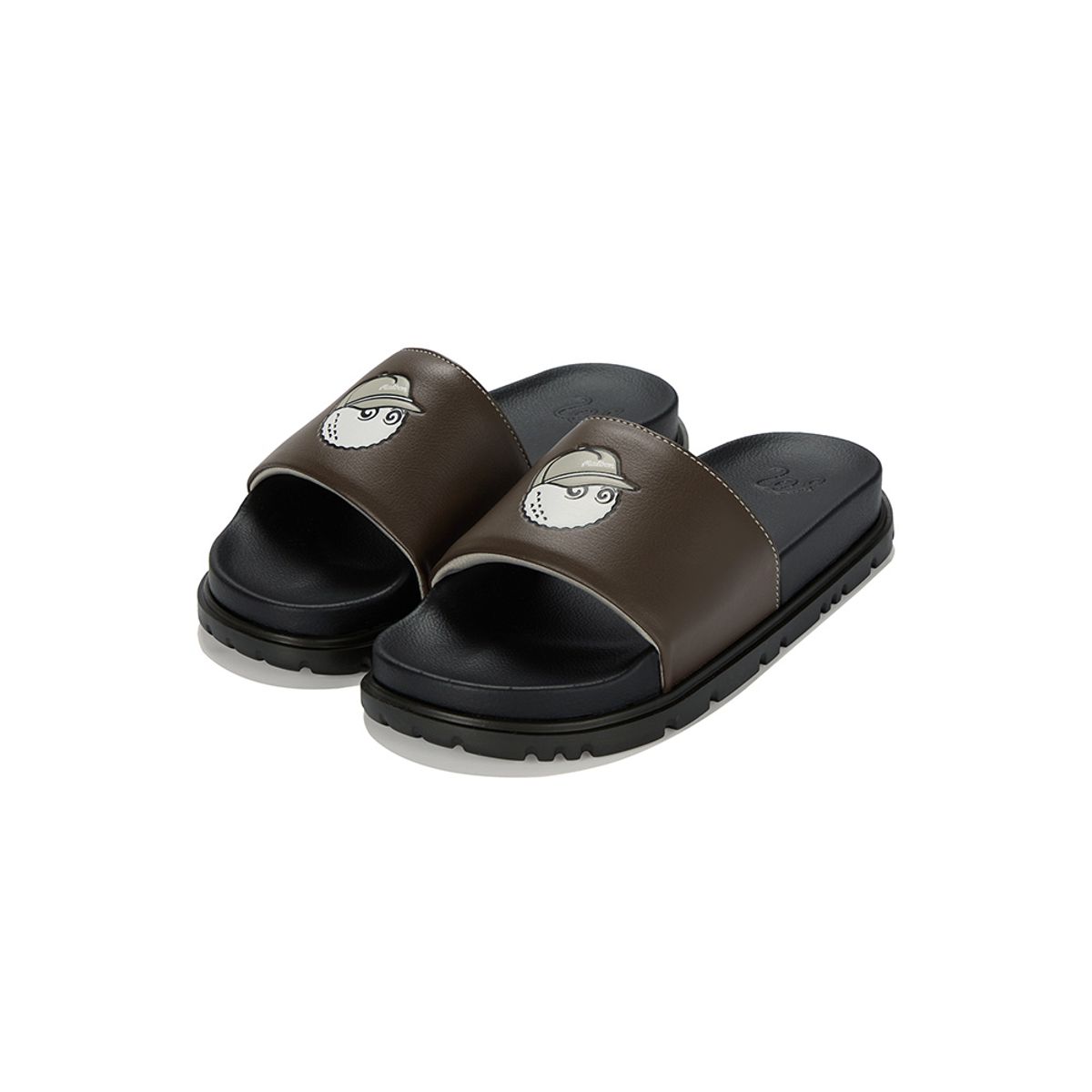 말본 골프(MALBON GOLF) 버킷 슬라이드 BLACK BROWN