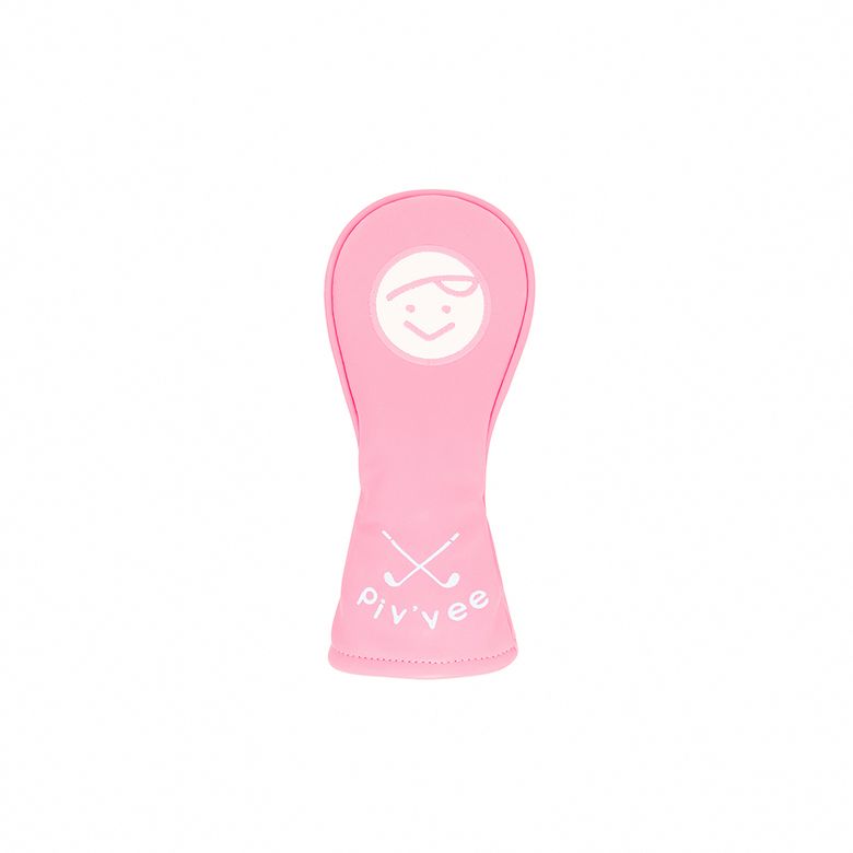 Pivvee wood headcover (bubble pink)