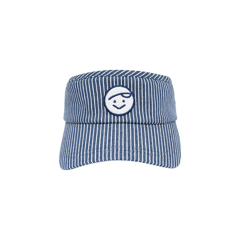 Pivvee Stripe Sun Visor (ocean navy)