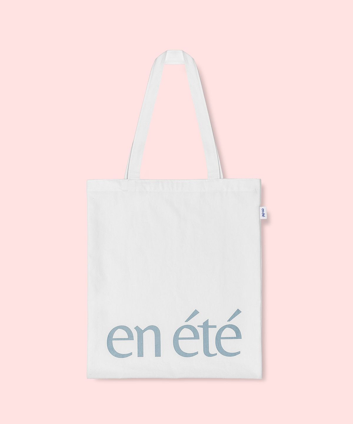앙에떼(EN ÉTÉ) H013 (오프-화이트/윈터그레이 로고)_앙에떼 시즈널 화이트 라인
