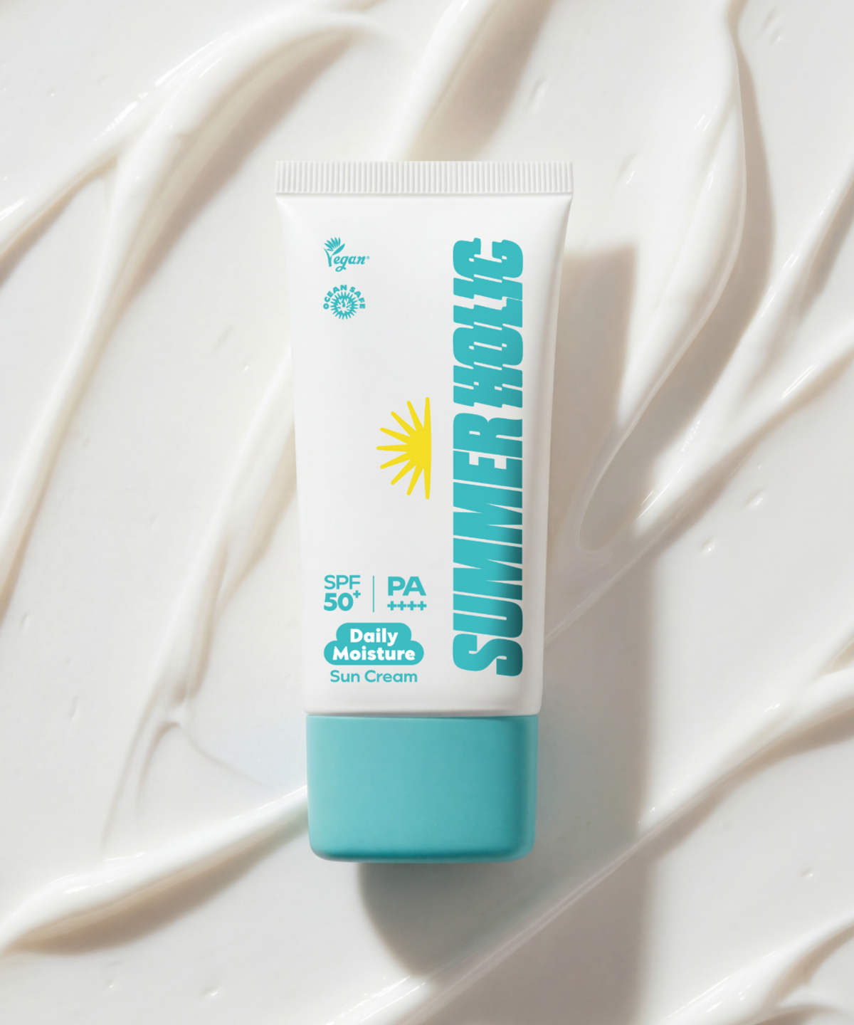 썸머홀릭(SUMMER HOLIC) 데일리 모이스처 선크림 50ml (SPF50+)