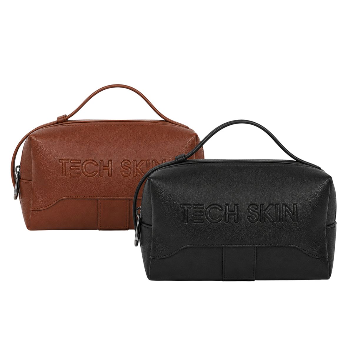 테크스킨(TECHSKIN) 테크스킨 투핸들 투지퍼 파우치