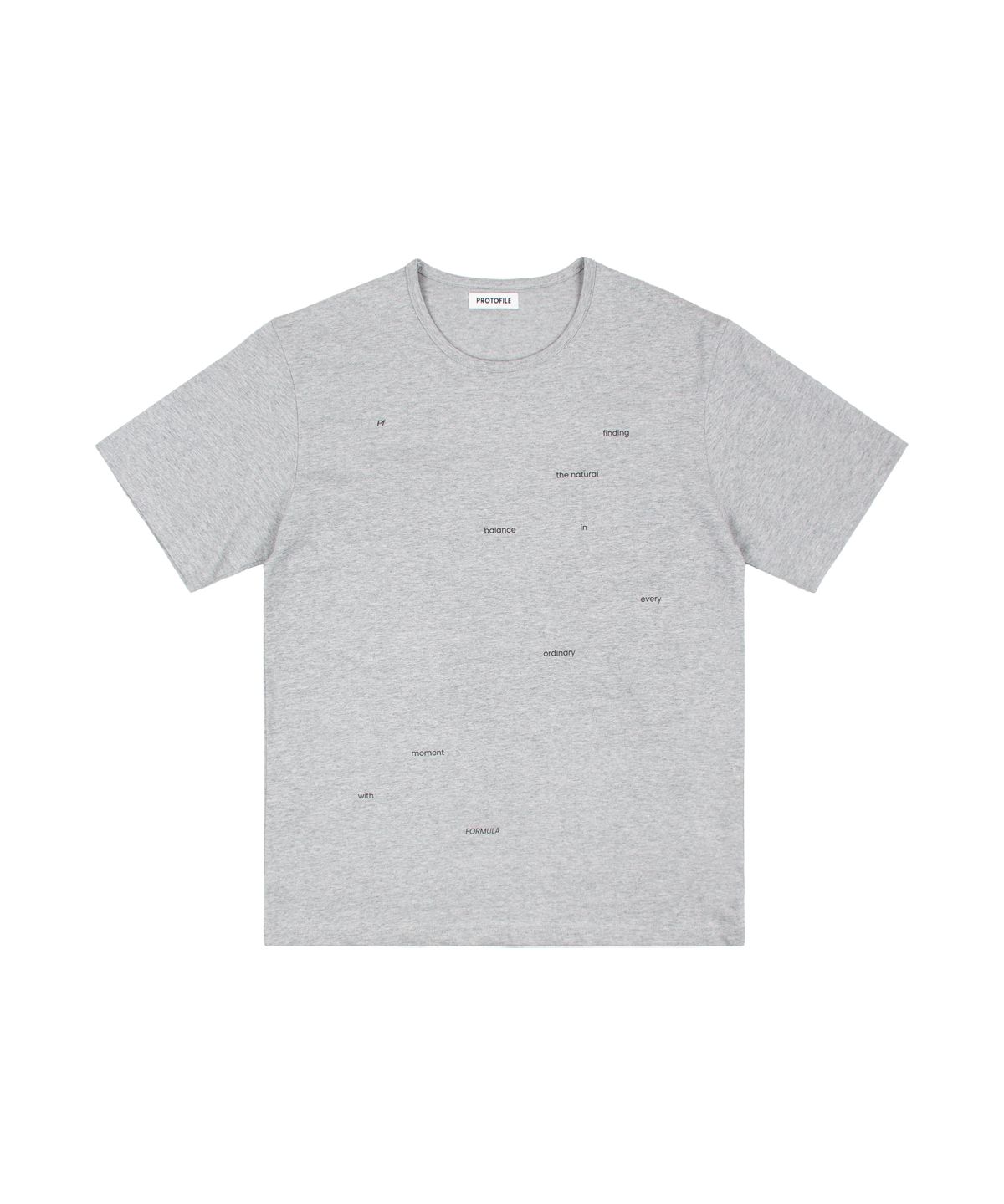 프로토파일(PROTOFILE) Formula Tee (Melange)