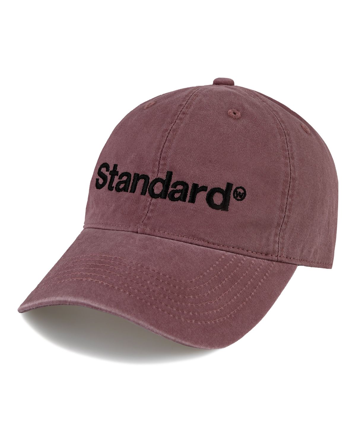 윅(WICK) Standard W 카치온 볼캡-버건디