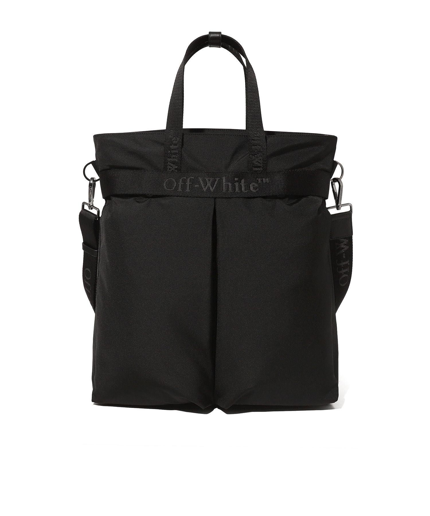 Oxford two tone tote bag BLACK source detail 52