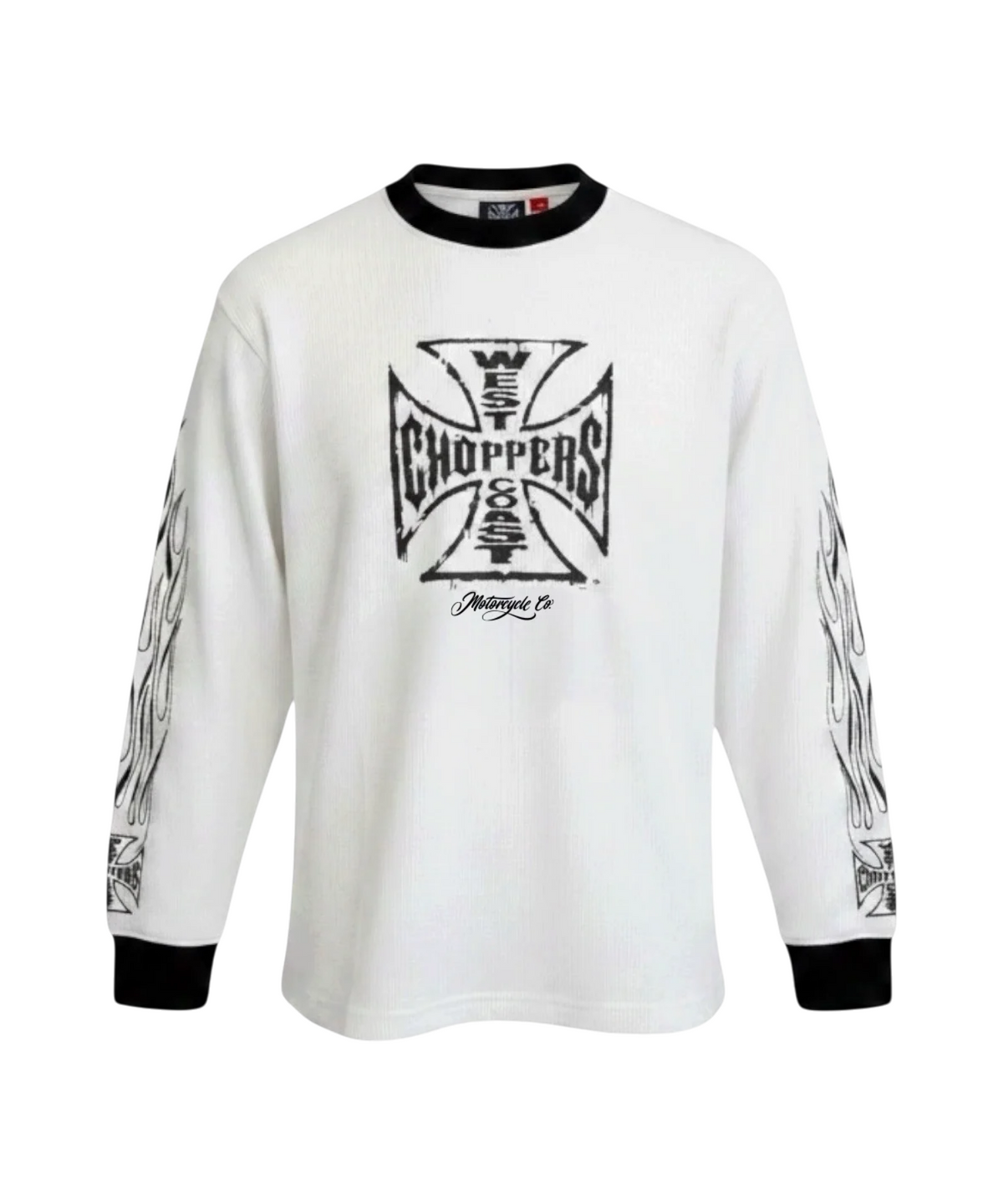 웨스트코스트챠퍼스(WEST COAST CHOPPERS) WCC 원 크로스 와플 롱슬리브