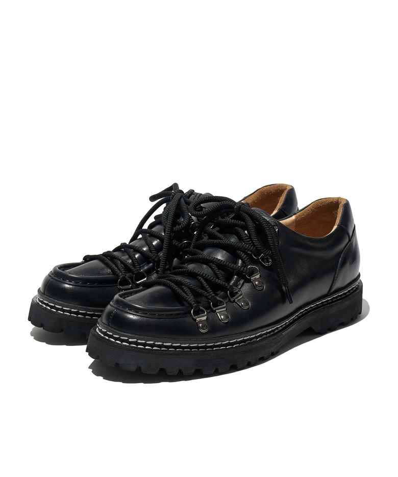 Cowhide Moc Toe Hiking_Black
