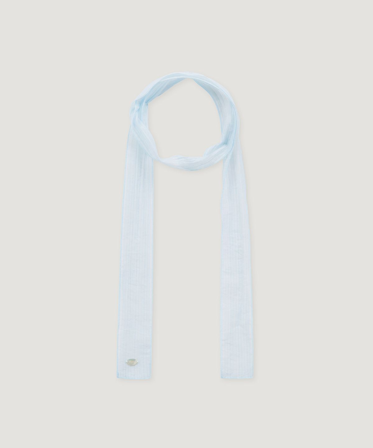 페르브(FERV) Stripe Sheer Scarf - Skyblue