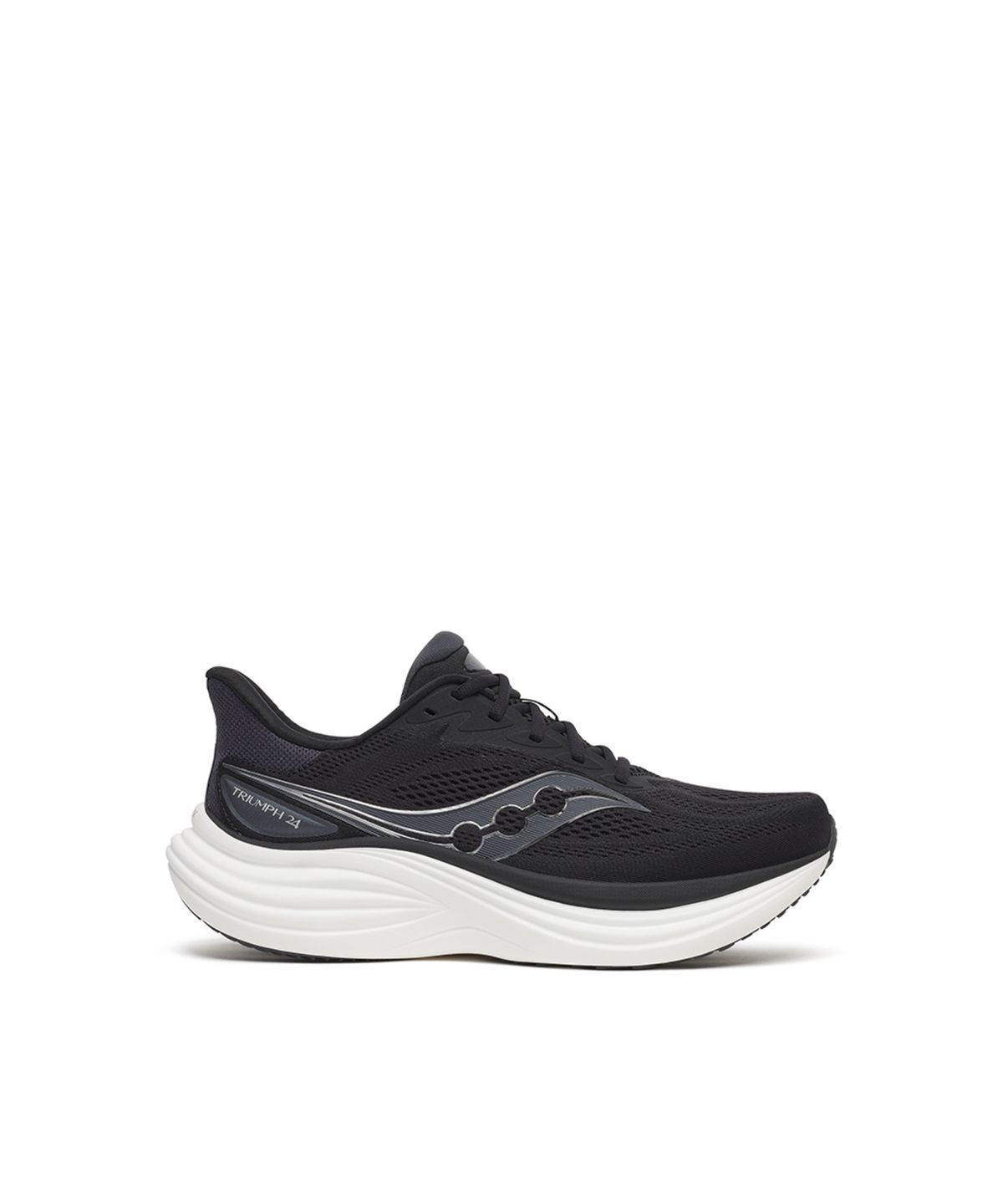 써코니(SAUCONY) (여성) 트라이엄프 24 와이드 - 블랙:실버 / S100994-1003