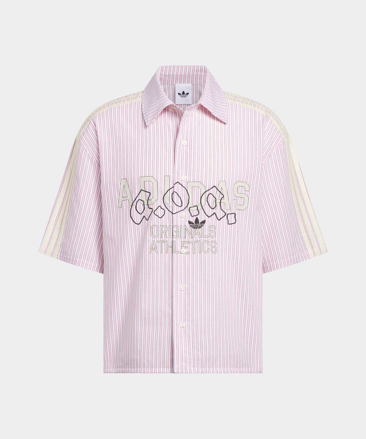 아디다스(ADIDAS) TEXAS A&M AGGIES AOA 버튼 업 셔츠 - 레드 / KT7989