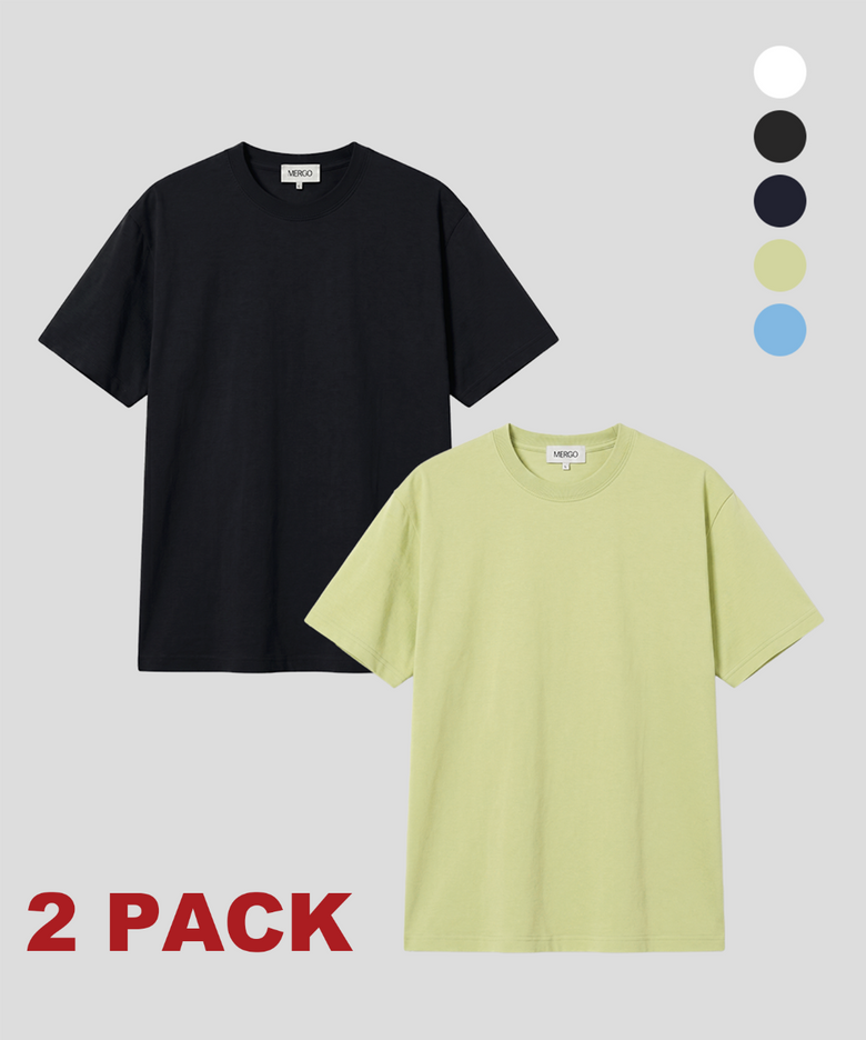 [2PACK] 수피마 쿨링 라운드넥 반팔