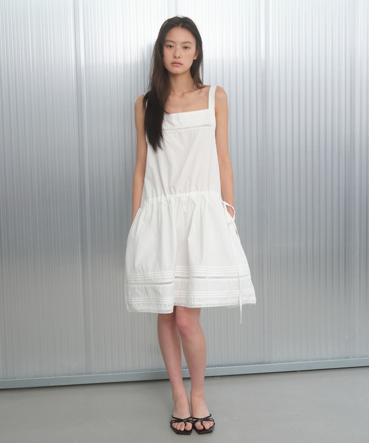 포에트서울(POETSEOUL) LOUISE COTTON DRESS_ivory