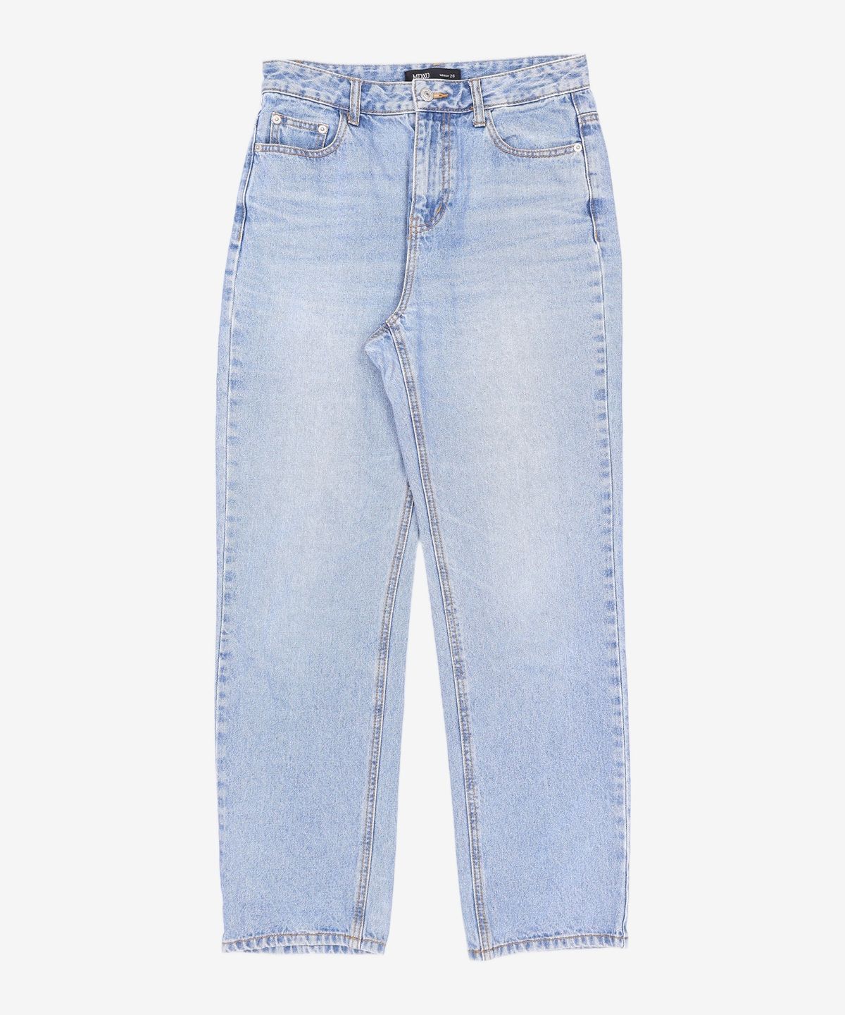 미쏘(MIXXO) 롤업 일자핏 데님(TJB737J RE) MIWTJB93QJ 26