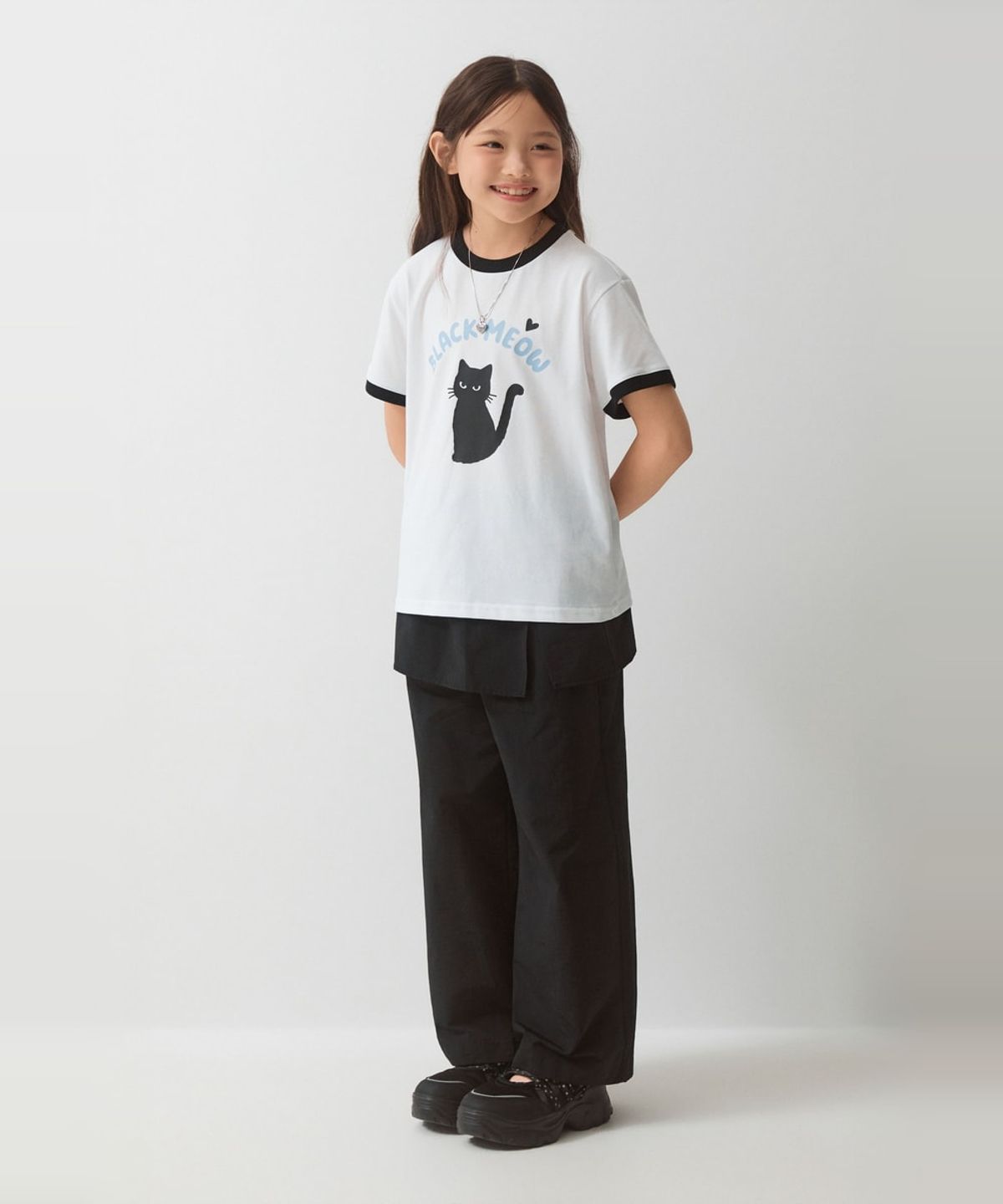 스파오 키즈(SPAO KIDS) [키즈] 랩 스커트 팬츠_SPTCG37KG1