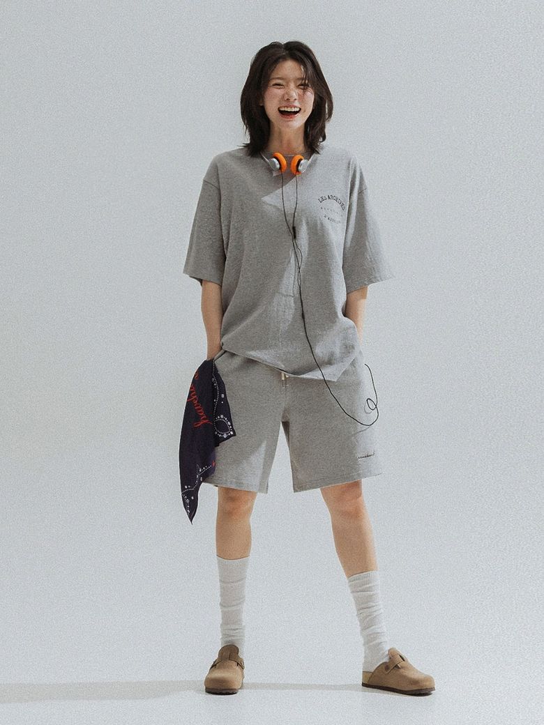 Bermuda Jersey Shorts_MELANGE