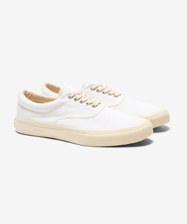(U) 캐치볼 D-02 스니커즈 화이트 워시 CATCH BALL D-02 SNEAKER WHITE WASH