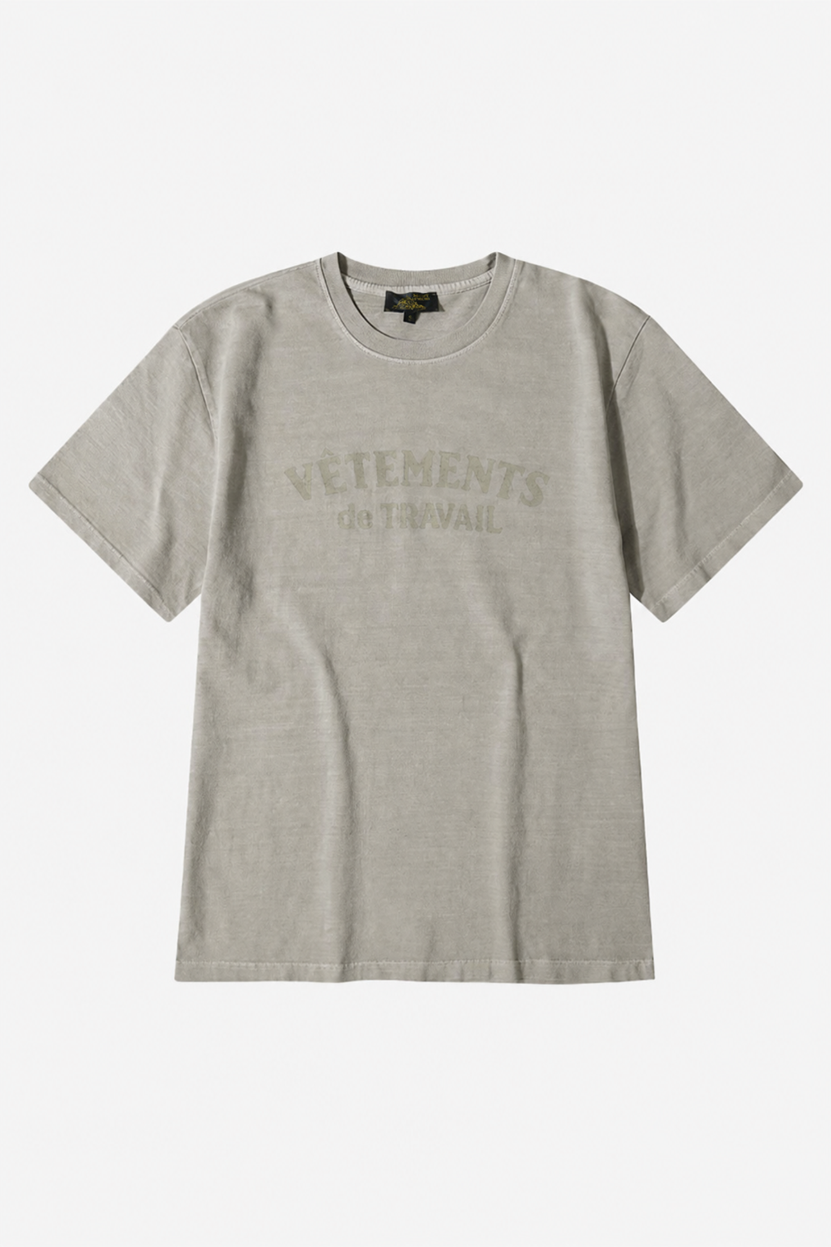 르몽생미셸(LE MONT ST MICHEL) Vintage Washed Unisex T-shirts_Oatmeal