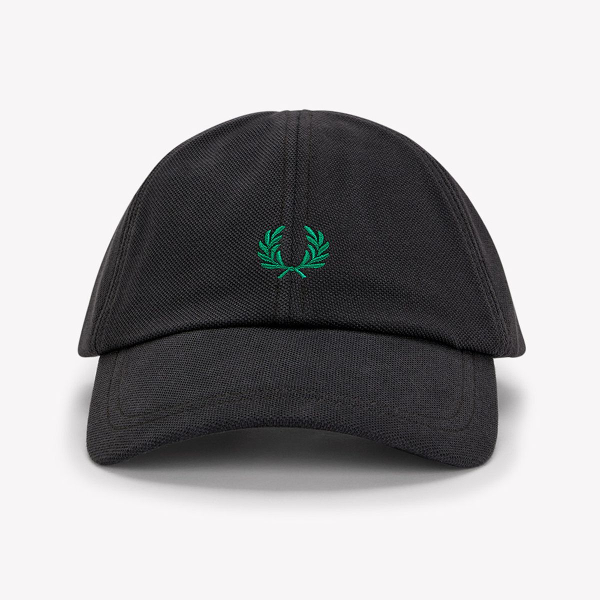 프레드페리(FRED PERRY) 피케 클래식 캡 - 앵커그레이/스포츠그린 CFPU2612295-43C