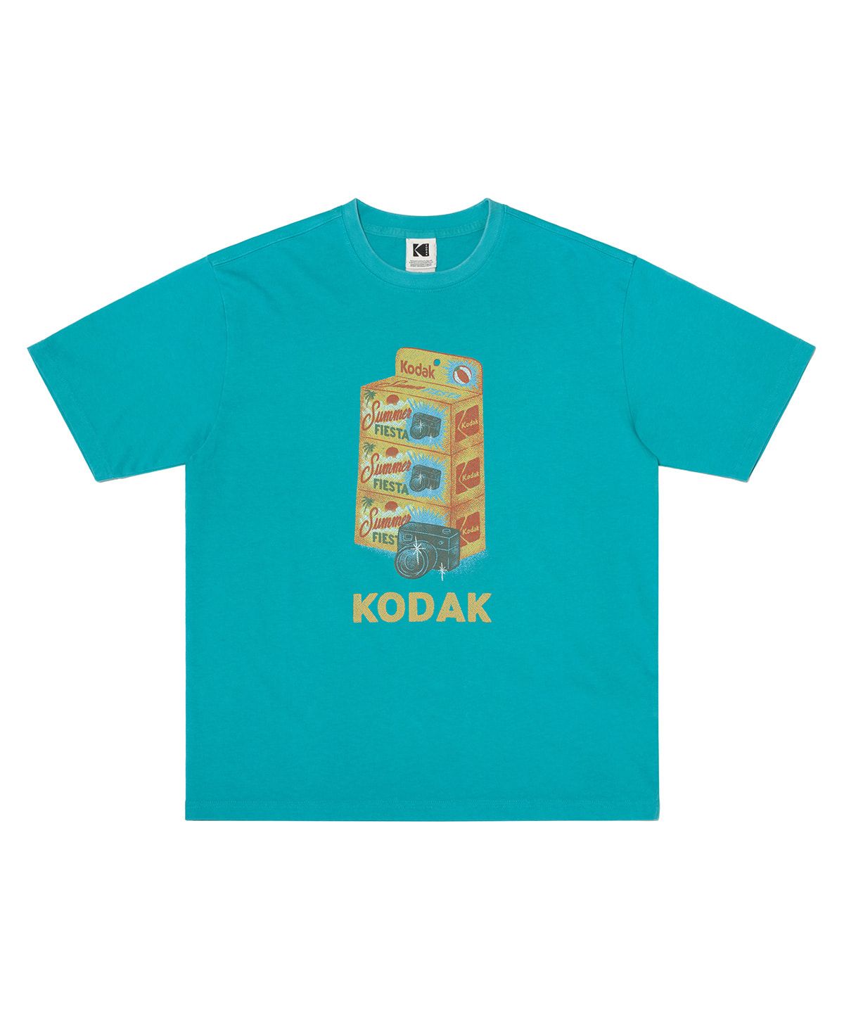 코닥(KODAK) [알란베리리스] 세이코닥 핫썸머 워싱 반팔티셔츠 MINT