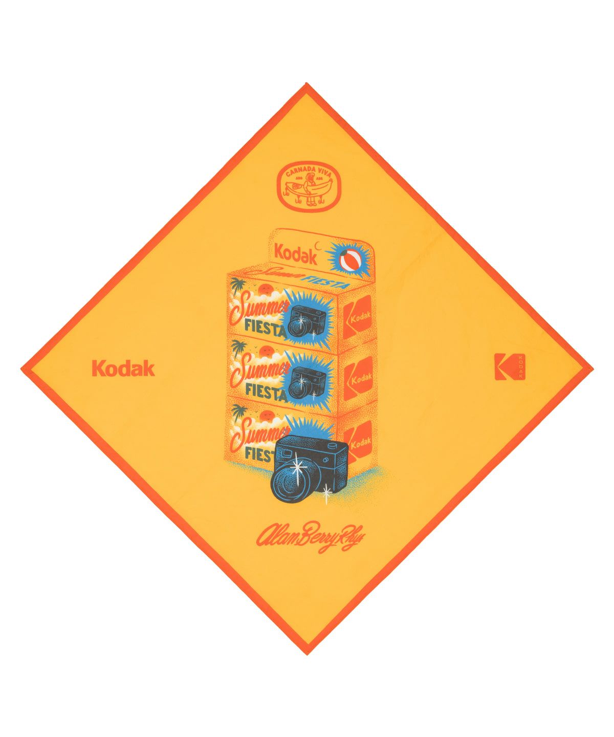 코닥(KODAK) [알란베리리스] 세이코닥 반다나 YELLOW