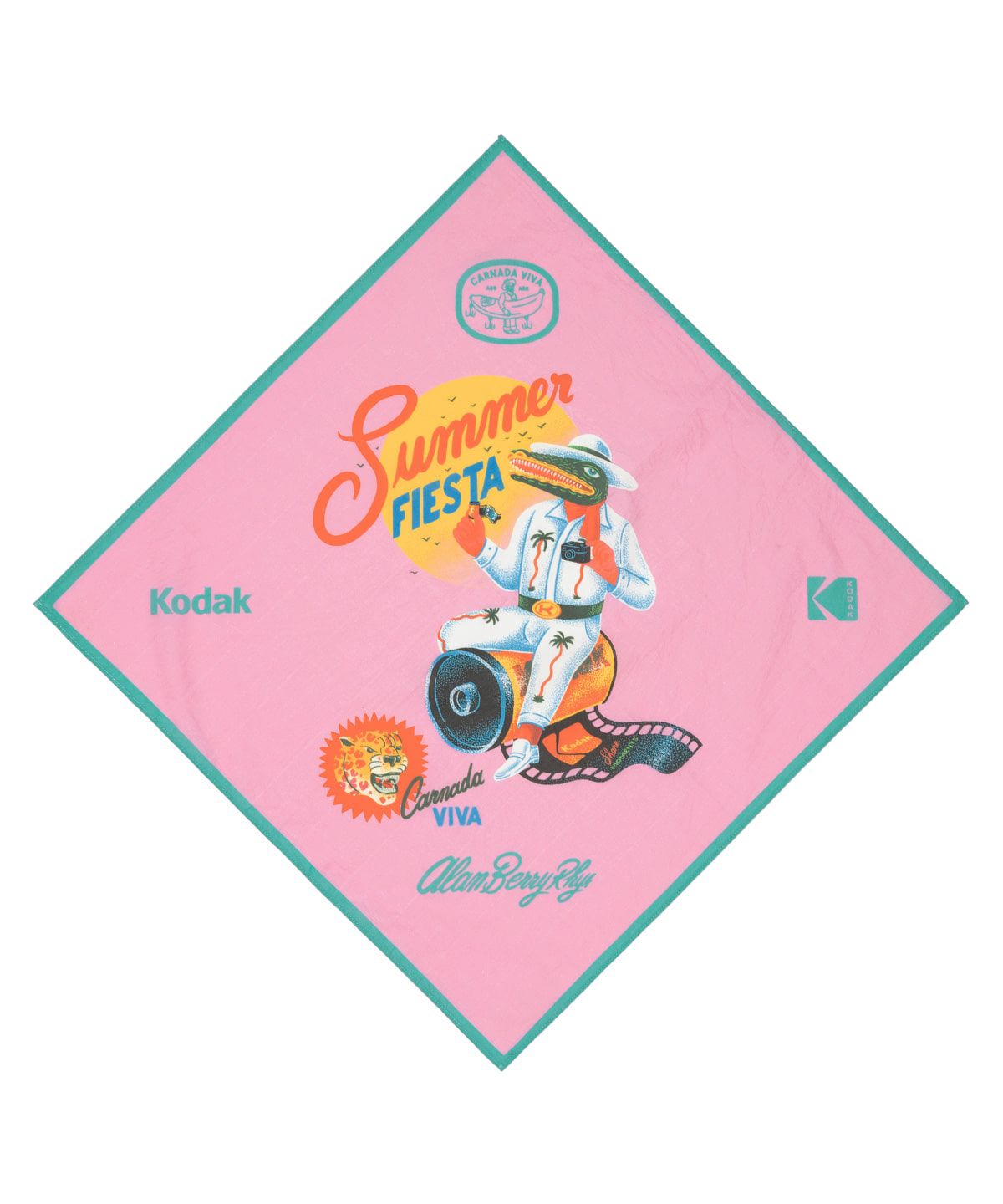 코닥(KODAK) [알란베리리스] 세이코닥 반다나 PINK