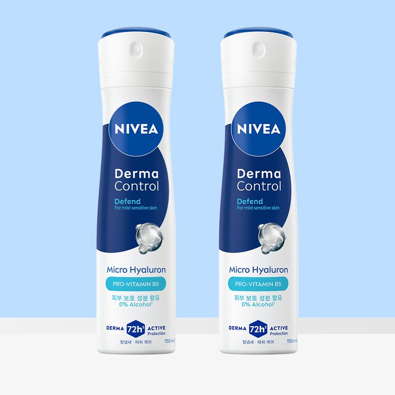 데오드란트 더마컨트롤 디펜드 스프레이 150ml 2개
