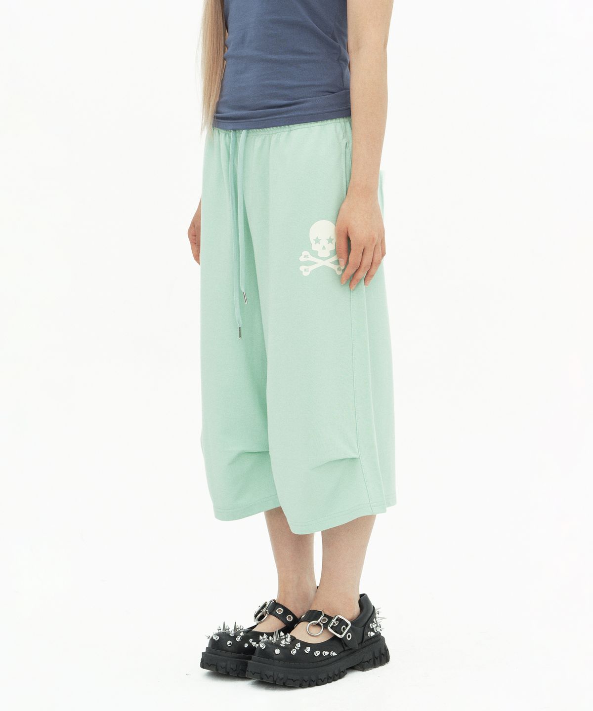 셋업이엑스이(SETUP-EXE) BASIC BERMUDA PANTS / MINT